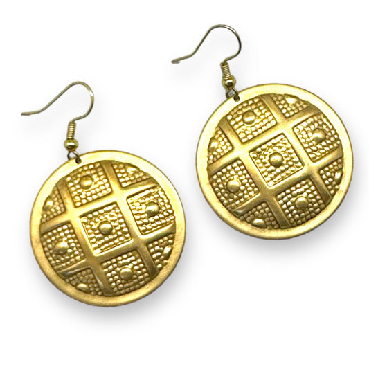 BRENA - Brass Lightweight Earrings