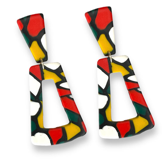 REECE (90’s) - Statement Polymer Earrings