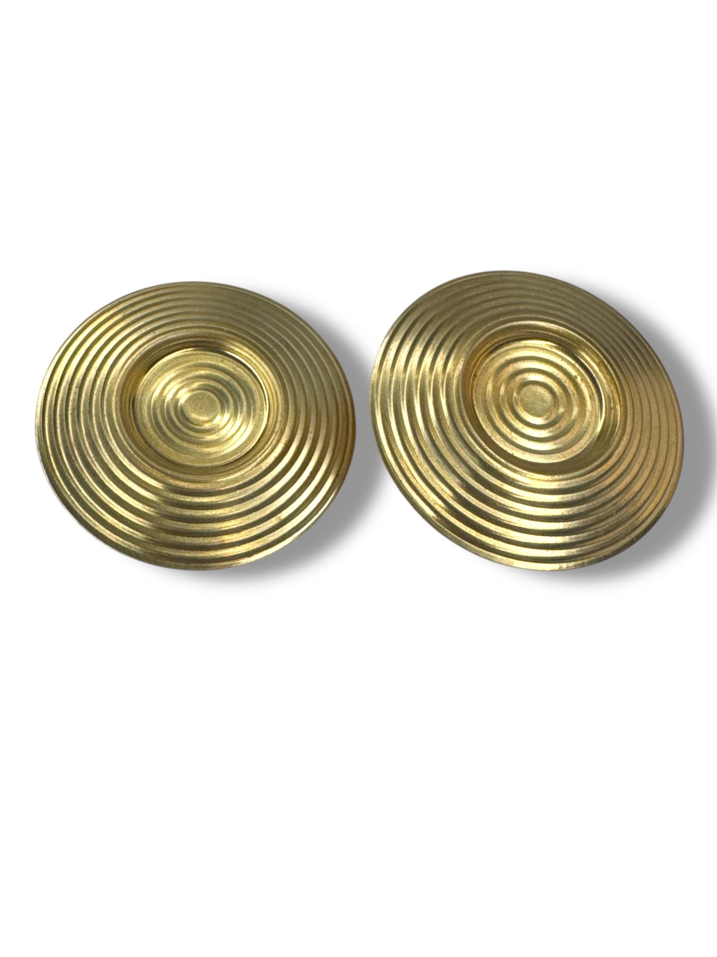 Brass large stud
